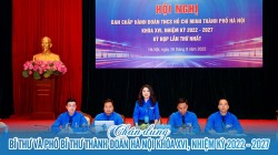 Chân dung Bí thư và Phó Bí thư Thành đoàn Hà Nội khóa XVI, nhiệm kỳ 2022 - 2027
