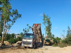 Quảng Nam: Công ty Sài Gòn - Thành Đạt "chơi chiêu" cố tình san ủi đất của dân làm mất hiện trạng