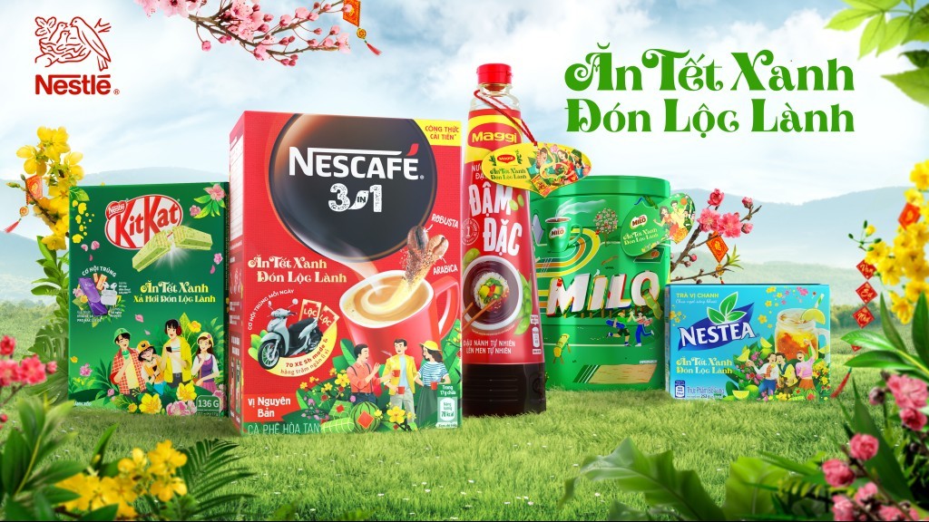 Nestlé Việt Nam cùng người tiêu dùng Việt “Ăn Tết xanh - Đón lộc lành”