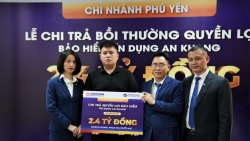 LienVietPostBank chi trả 2,4 tỷ đồng cho khách hàng vay vốn và tham gia Bảo hiểm Tín dụng An khang