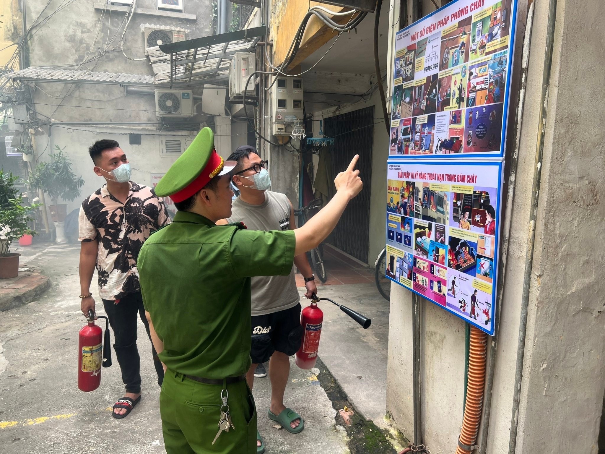 Giáo dục phòng cháy chữa cháy trong giới trẻ