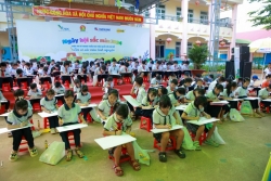 Hơn 500 thiếu nhi tham gia cuộc thi “Em vẽ sắc màu tình nguyện”