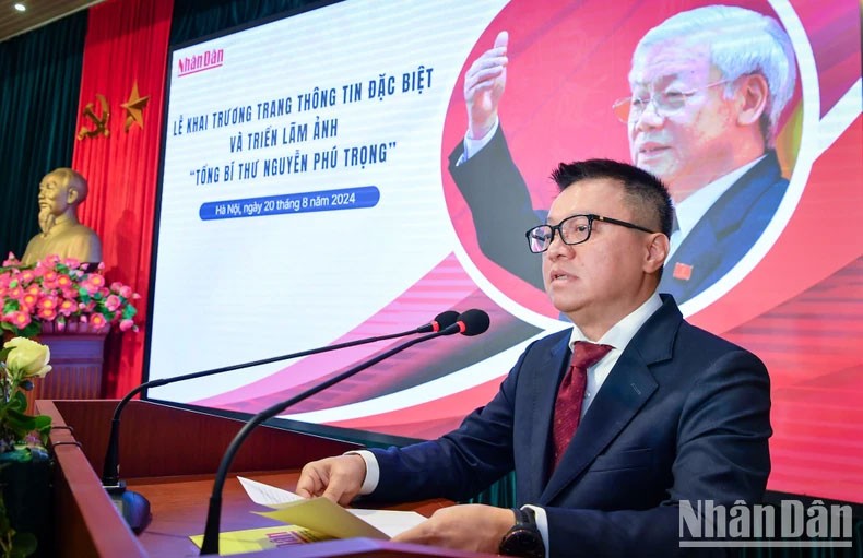 Khai trương Trang thông tin đặc biệt về Tổng Bí thư Nguyễn Phú Trọng