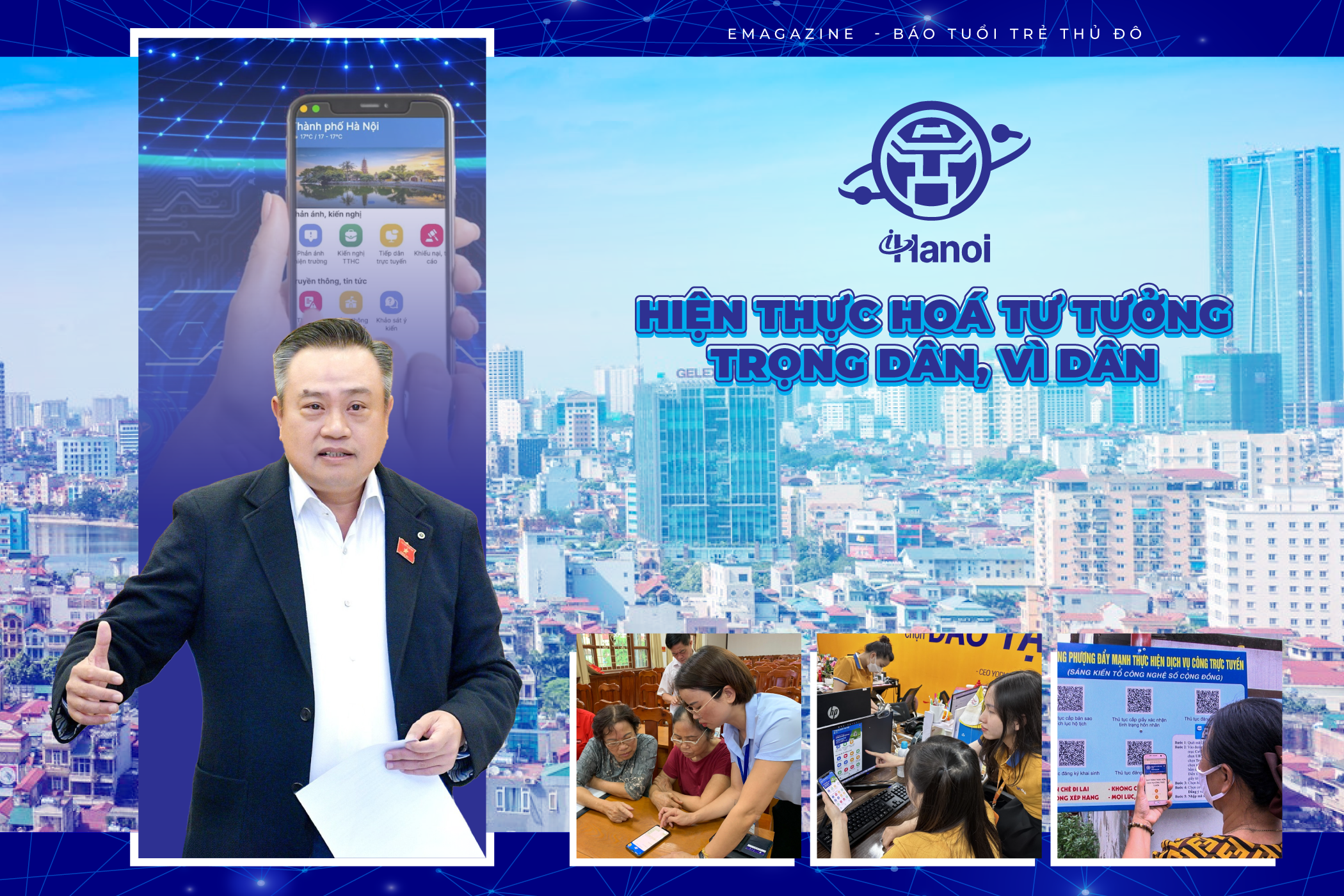 iHanoi - Hiện thực hóa tư tưởng trọng dân, vì dân