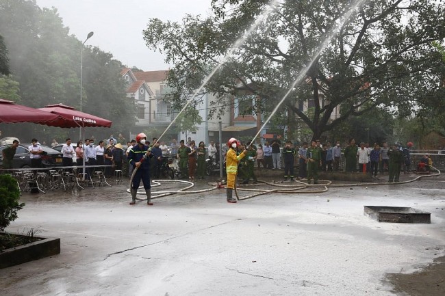 Mô hình Tổ liên gia an toàn phòng cháy chữa cháy đạt hiệu quả