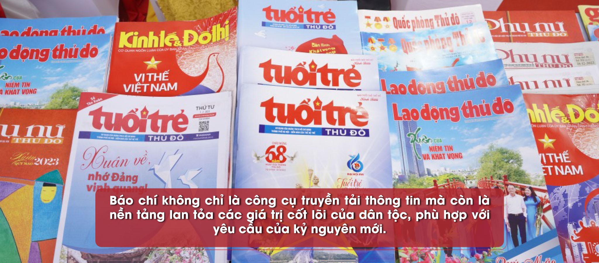 Báo chí phải phát triển tương xứng, vươn mình cùng dân tộc
