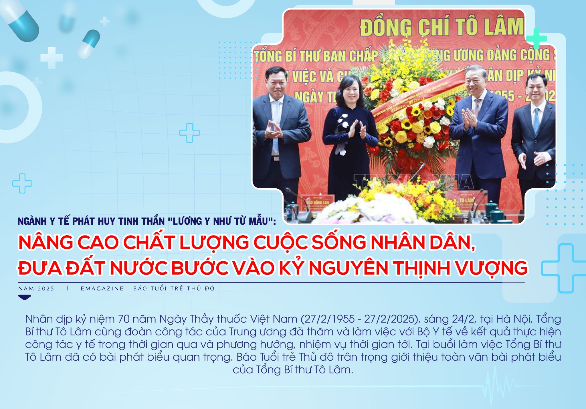 Đưa đất nước bước vào kỷ nguyên thịnh vượng