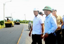 Bình Định: Yêu cầu đẩy nhanh tiến độ thi công dự án trọng điểm