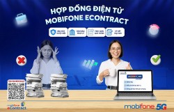 MobiFone eContract - số hóa quy trình ký kết, lưu trữ hợp đồng