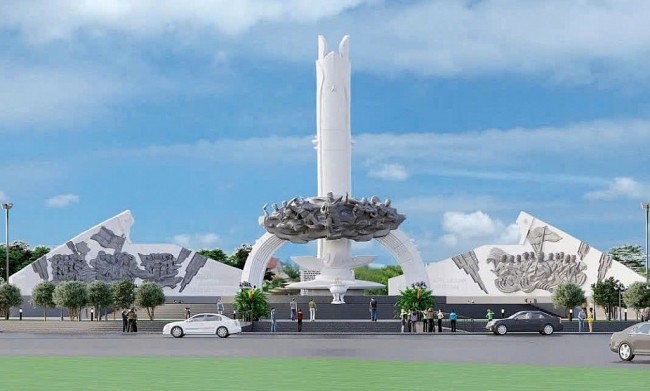 Tượng đài Dũng sĩ Điện Ngọc mang tầm vóc quốc gia