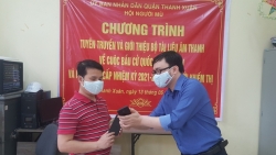 Giới thiệu bộ tài liệu âm thanh về bầu cử dành cho người khiếm thị