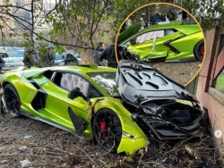 Lamborghini Revuelto chuẩn bị bàn giao thì gặp tai nạn