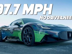 Maserati MC20 không người lái lập kỷ lục tốc độ 318 km/h