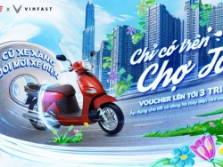 VinFast hợp tác cùng Chợ Tốt thu cũ xe xăng, đổi xe máy điện