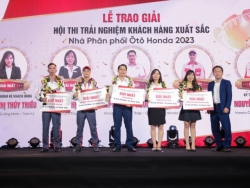 Honda công bố kết quả Hội thi Trải nghiệm Khách hàng xuất sắc 2023