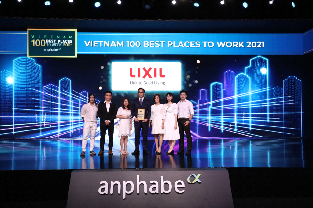 LIXIL Việt Nam tiếp tục lọt “Top 100 nơi làm việc tốt nhất Việt Nam 2021”