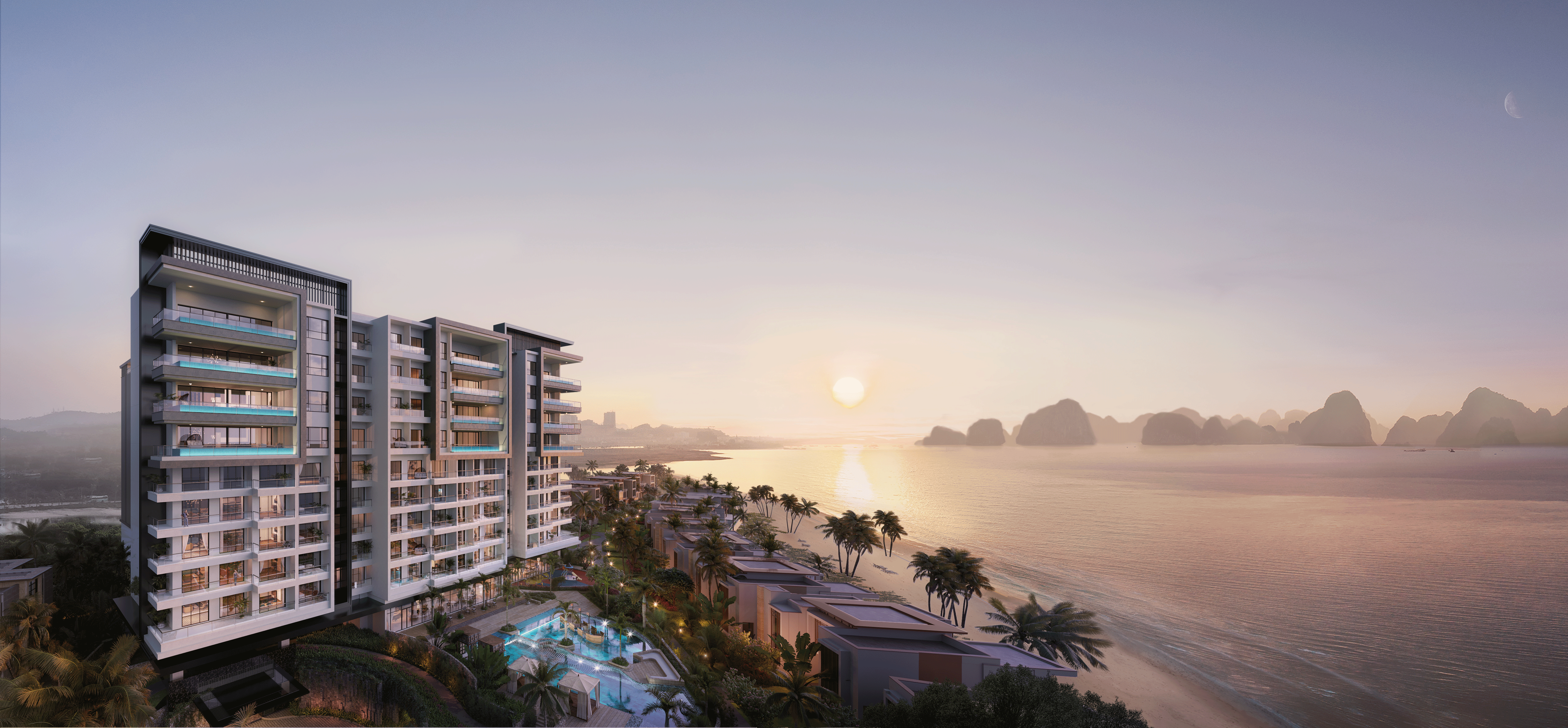 Căn hộ cao cấp Sky Residences - không gian sống hiếm có bên vịnh Hạ Long