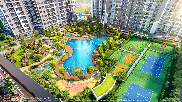 Hà Nội: Đô thị phong cách resort nhiệt đới Miami hút khách