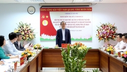Chủ tịch HĐND TP Nguyễn Ngọc Tuấn kiểm tra việc thực hiện nghị quyết Đại hội tại Tổng Công ty Đầu tư phát triển hạ tầng đô thị Hà Nội