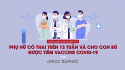 Phụ nữ có thai trên 13 tuần và cho con bú được tiêm vaccine Covid-19