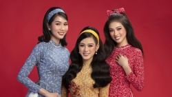 Top 3 Hoa hậu Việt Nam 2020 hóa thân thành giai nhân xưa trong bộ ảnh tết