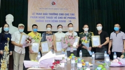 Trao giải thưởng cho 66 tác phẩm nghệ thuật về chủ đề phòng, chống dịch Covid-19