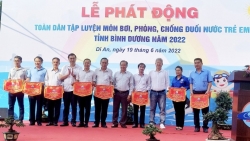 Bình Dương phát động toàn dân tập luyện môn bơi, phòng chống đuối nước năm 2022