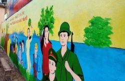 Rực rỡ những “con đường bích họa” xã Đồng Tâm