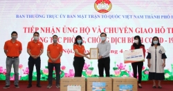MTTQ Việt Nam thành phố Hà Nội tiếp nhận hơn 1,5 tỷ đồng ủng hộ phòng, chống dịch Covid-19
