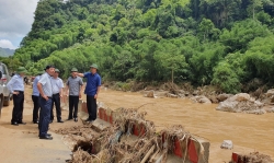 Hoằng Hóa (Thanh Hóa) đẩy mạnh thực hiện phương châm “bốn tại chỗ” trong phòng chống tràn đê