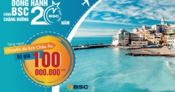 Đồng hành cùng BSC chặng đường 20 năm – nhận ngay chuyến du lịch châu Âu!