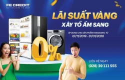 "Lãi suất vàng, xây tổ ấm sang"