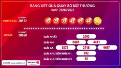 Kết quả xổ số Vietlott ngày 29/4: Gần 50 tỷ đồng chờ đón chủ nhân